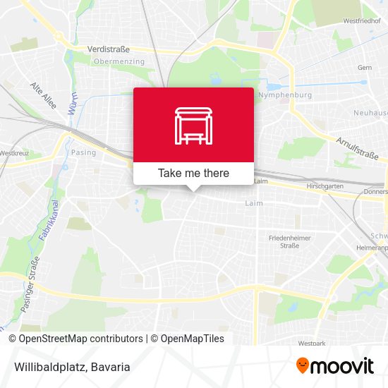 Карта Willibaldplatz