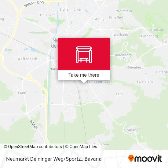 Карта Neumarkt Deininger Weg/Sportz.