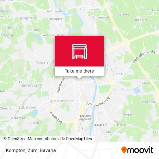Карта Kempten, Zum
