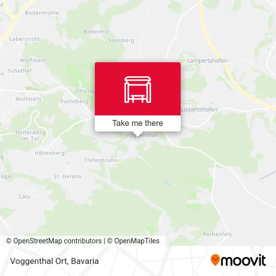 Карта Voggenthal Ort
