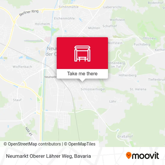 Карта Neumarkt Oberer Lährer Weg