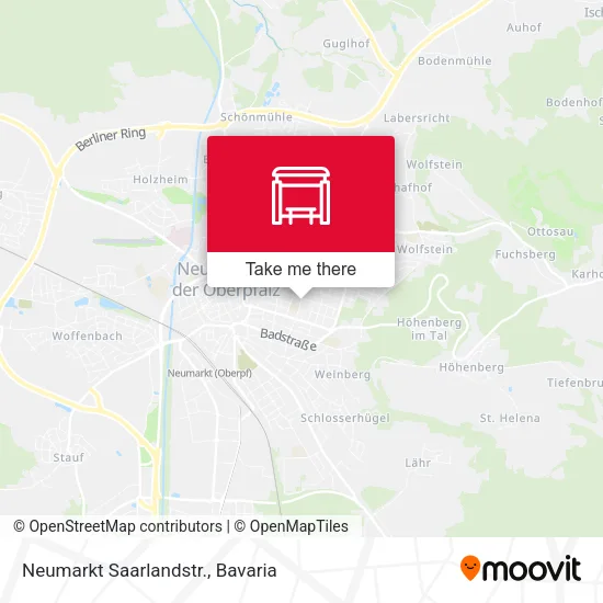 Карта Neumarkt Saarlandstr.