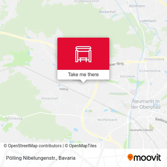 Карта Pölling Nibelungenstr.
