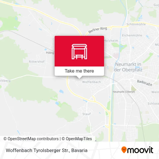 Карта Woffenbach Tyrolsberger Str.