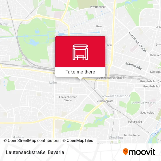 Карта Lautensackstraße