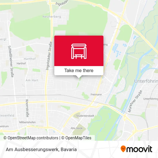 Карта Am Ausbesserungswerk