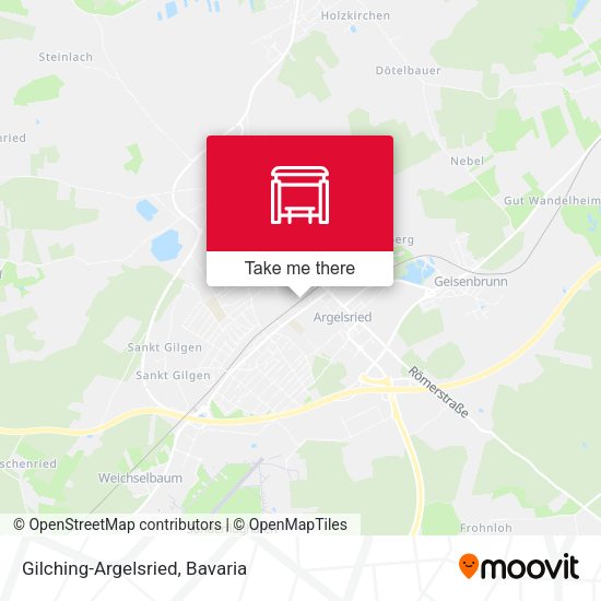 Карта Gilching-Argelsried