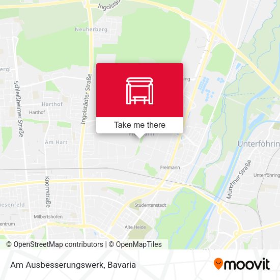 Карта Am Ausbesserungswerk