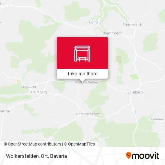 Карта Wolkersfelden, Ort