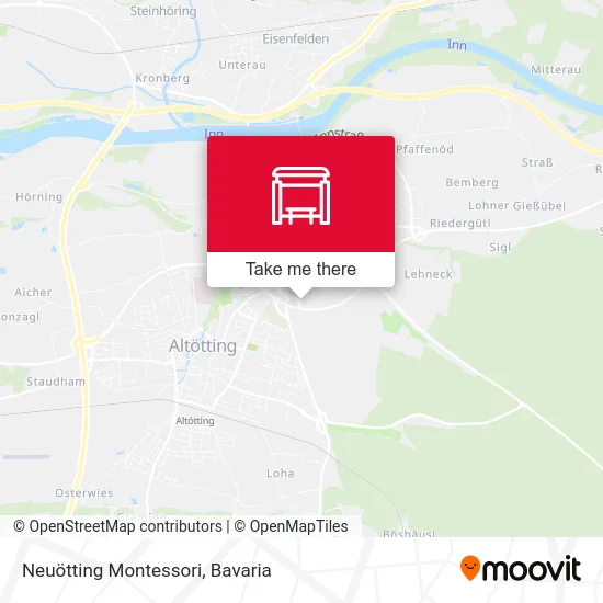 Карта Neuötting Montessori