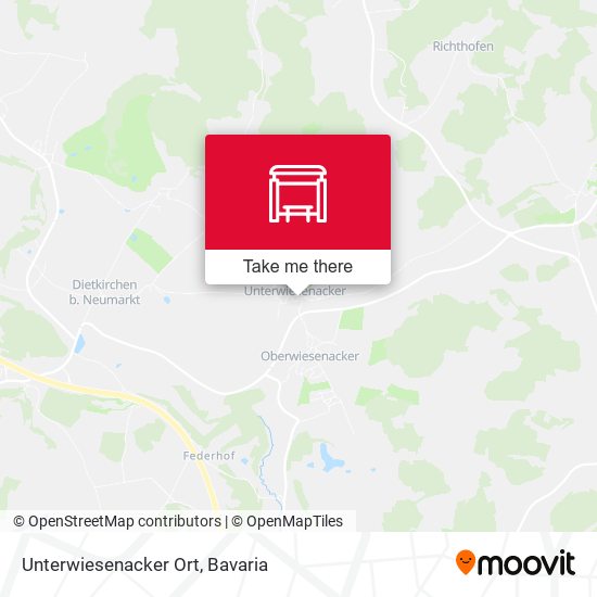 Карта Unterwiesenacker Ort