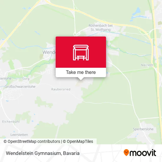 Карта Wendelstein Gymnasium