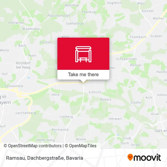 Ramsau, Dachbergstraße map
