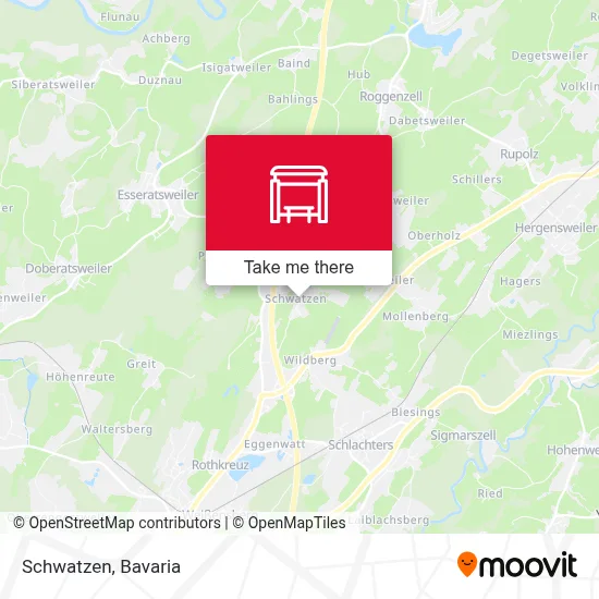 Schwatzen map