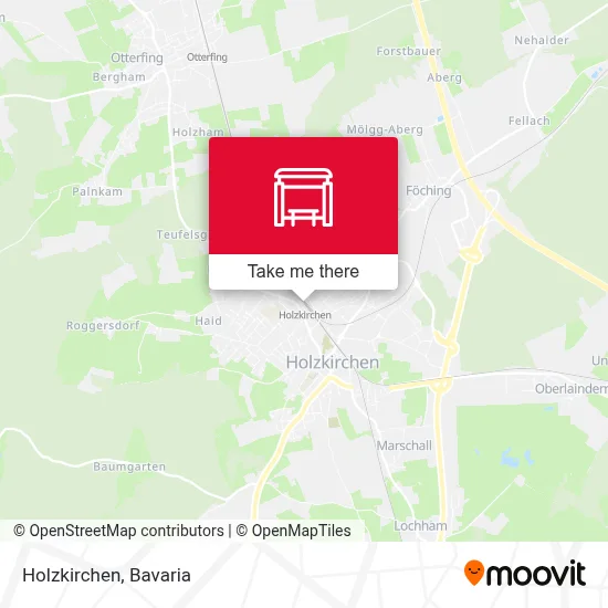 Holzkirchen map