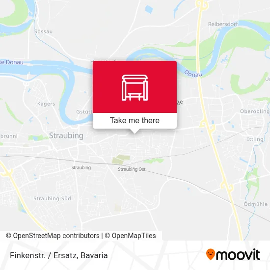 Finkenstr. / Ersatz map