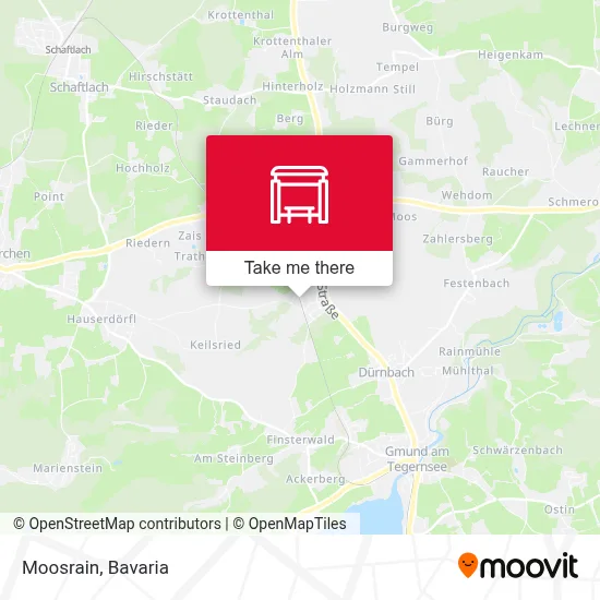 Moosrain map