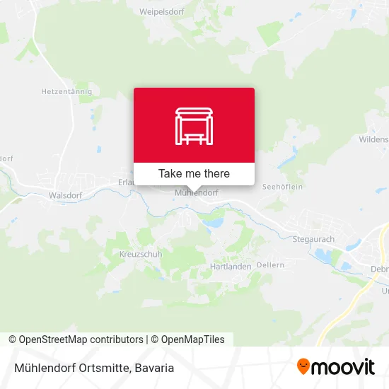 Mühlendorf Ortsmitte map