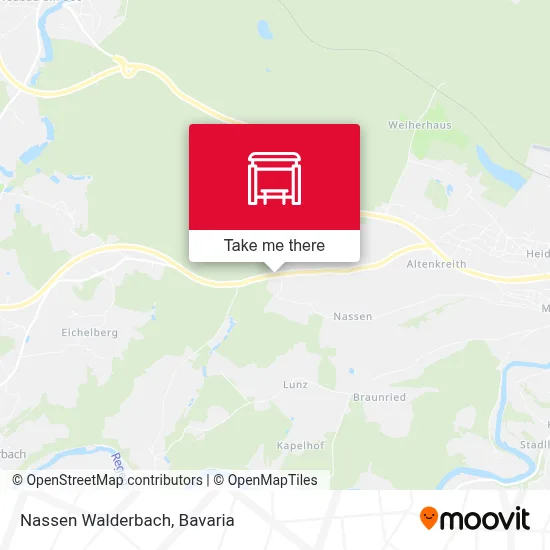 Nassen Walderbach map