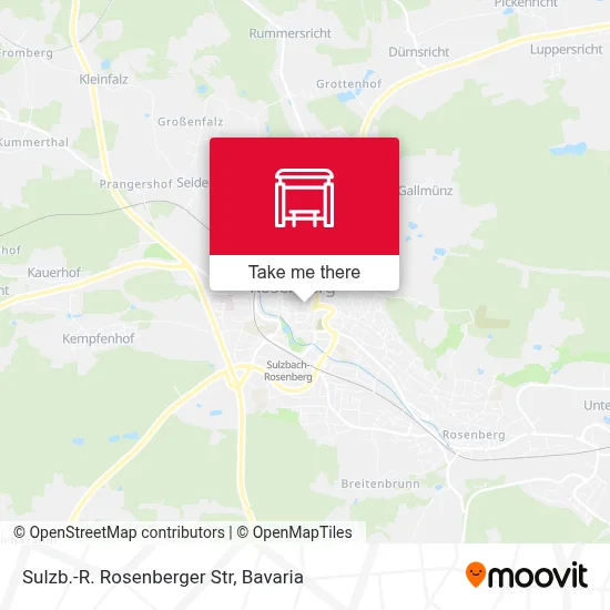 Sulzb.-R. Rosenberger Str map