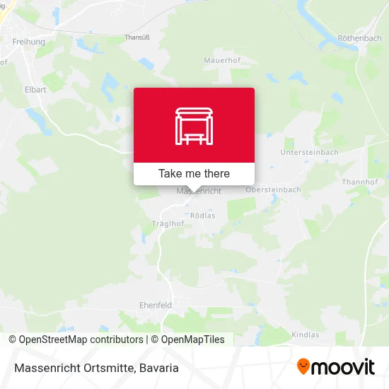 Massenricht Ortsmitte map