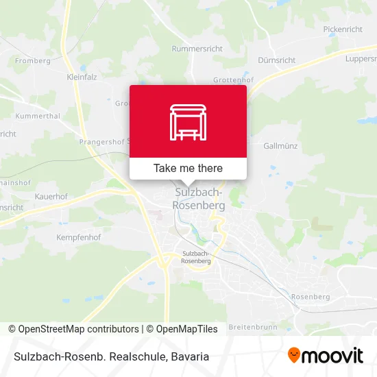Sulzbach-Rosenb. Realschule map