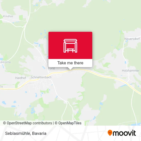 Seblasmühle map