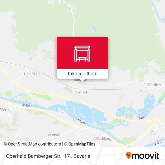 Oberhaid Bamberger Str. -17- map