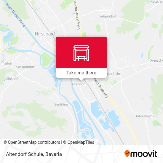 Altendorf Schule map