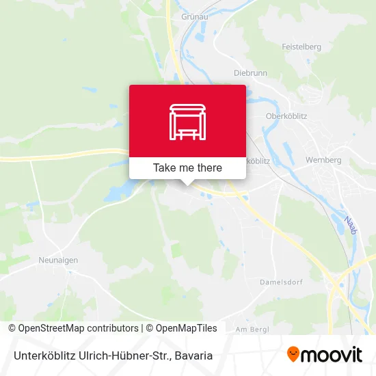 Unterköblitz Ulrich-Hübner-Str. map