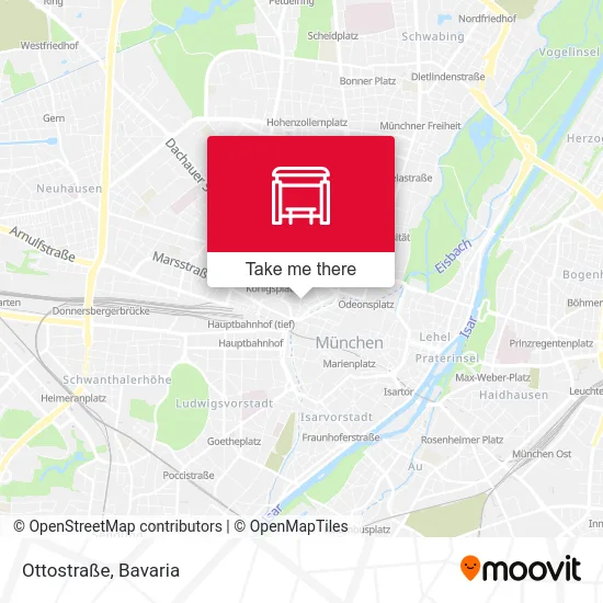 Карта Ottostraße