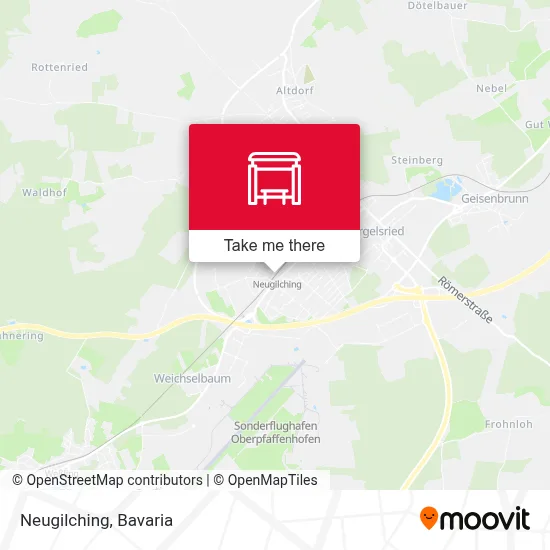Neugilching map