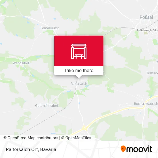 Raitersaich Ort map