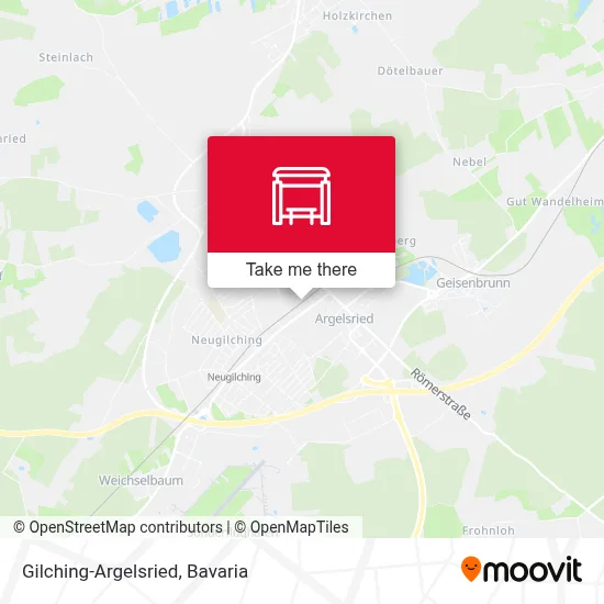 Gilching-Argelsried map
