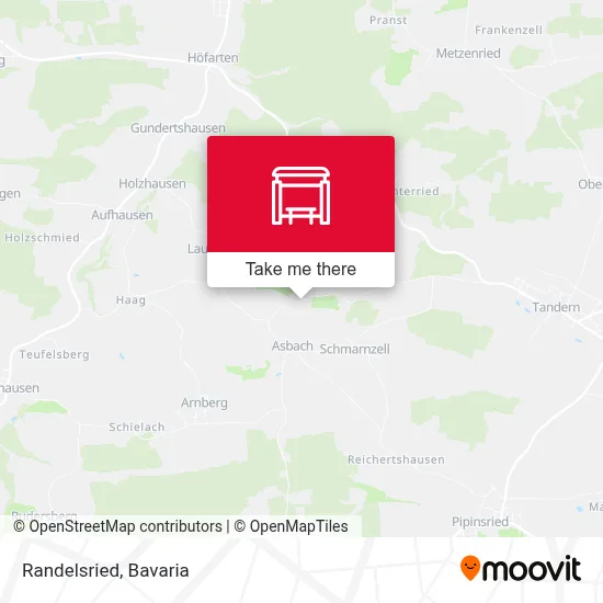 Randelsried map