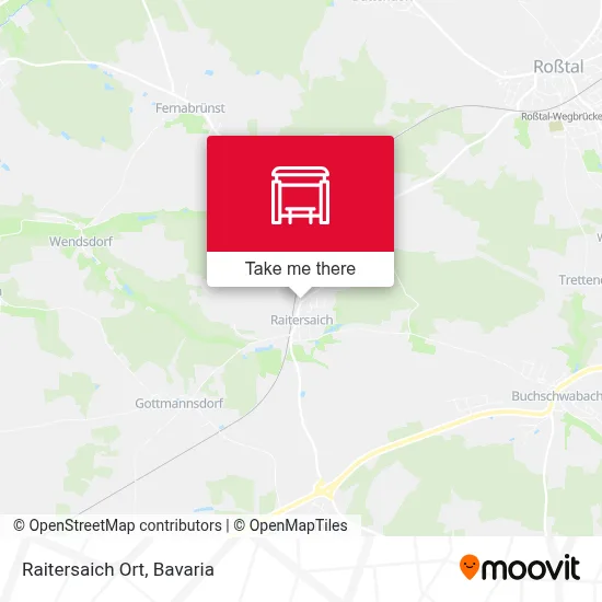 Raitersaich Ort map