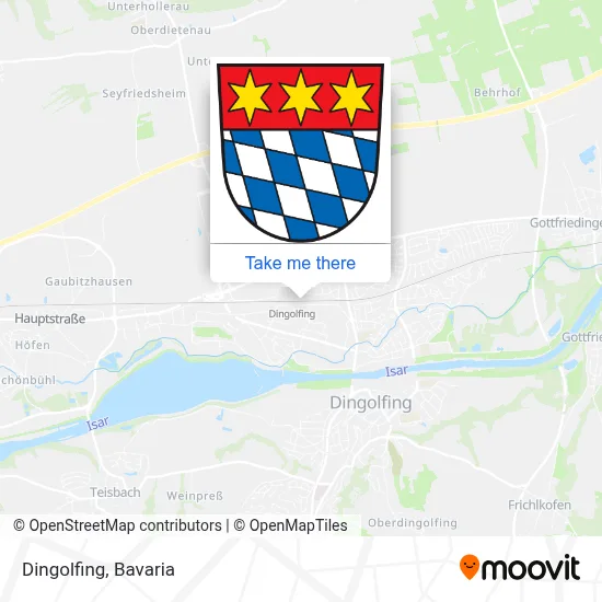Dingolfing map