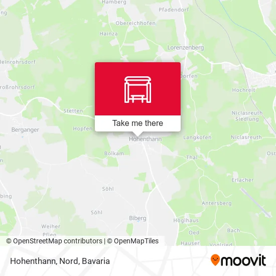 Карта Hohenthann, Nord