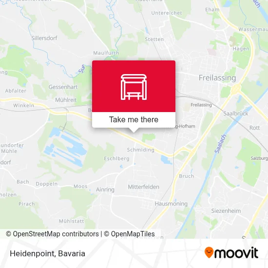Heidenpoint map