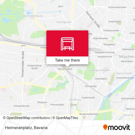 Heimeranplatz map
