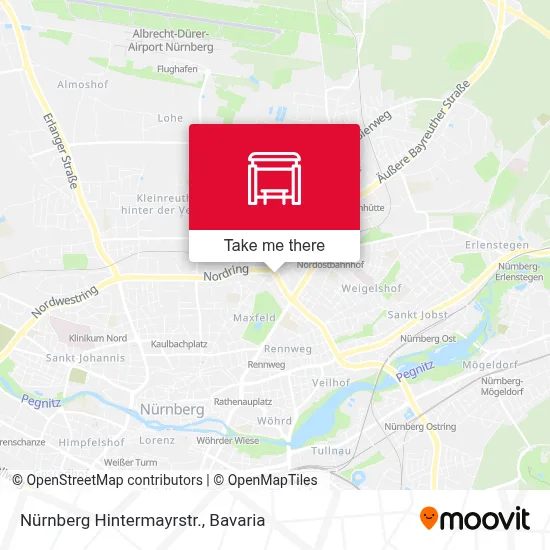 Nürnberg Hintermayrstr. map