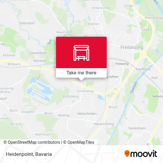 Heidenpoint map