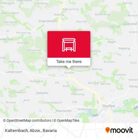 Карта Kalternbach, Abzw.