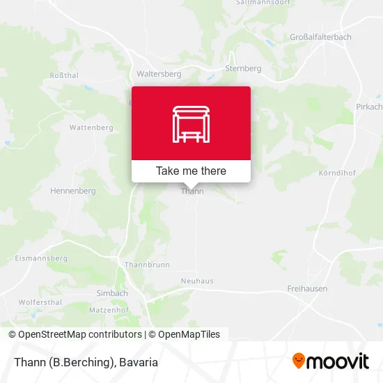 Карта Thann (B.Berching)