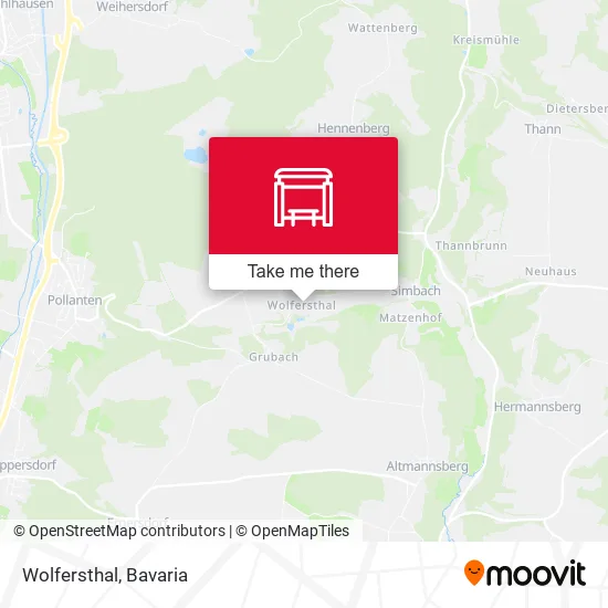 Карта Wolfersthal