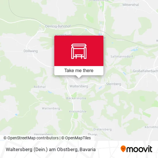 Карта Waltersberg (Dein.) am Obstberg