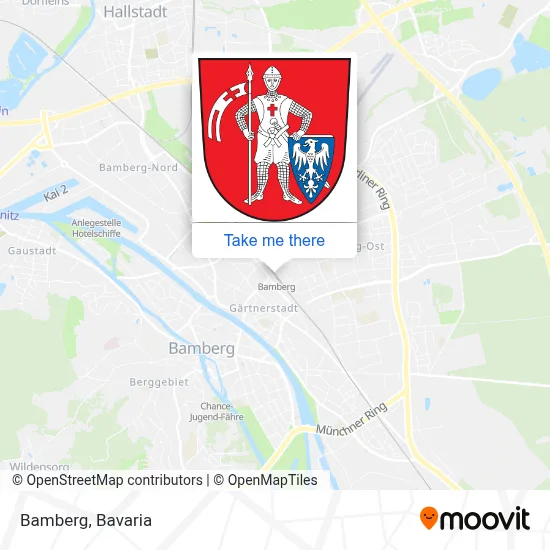 Bamberg map