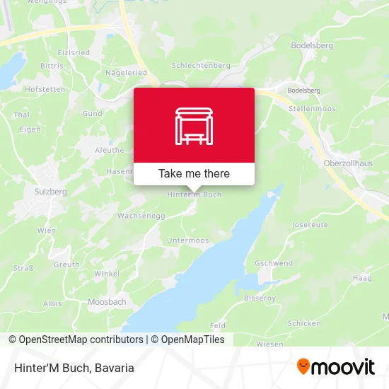 Hinter'M Buch map