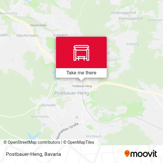Postbauer-Heng map