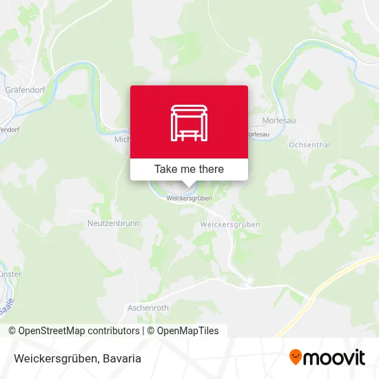 Weickersgrüben map